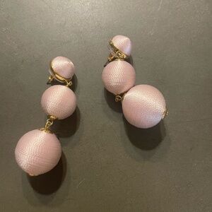 Light Pink Bauble Earrings
